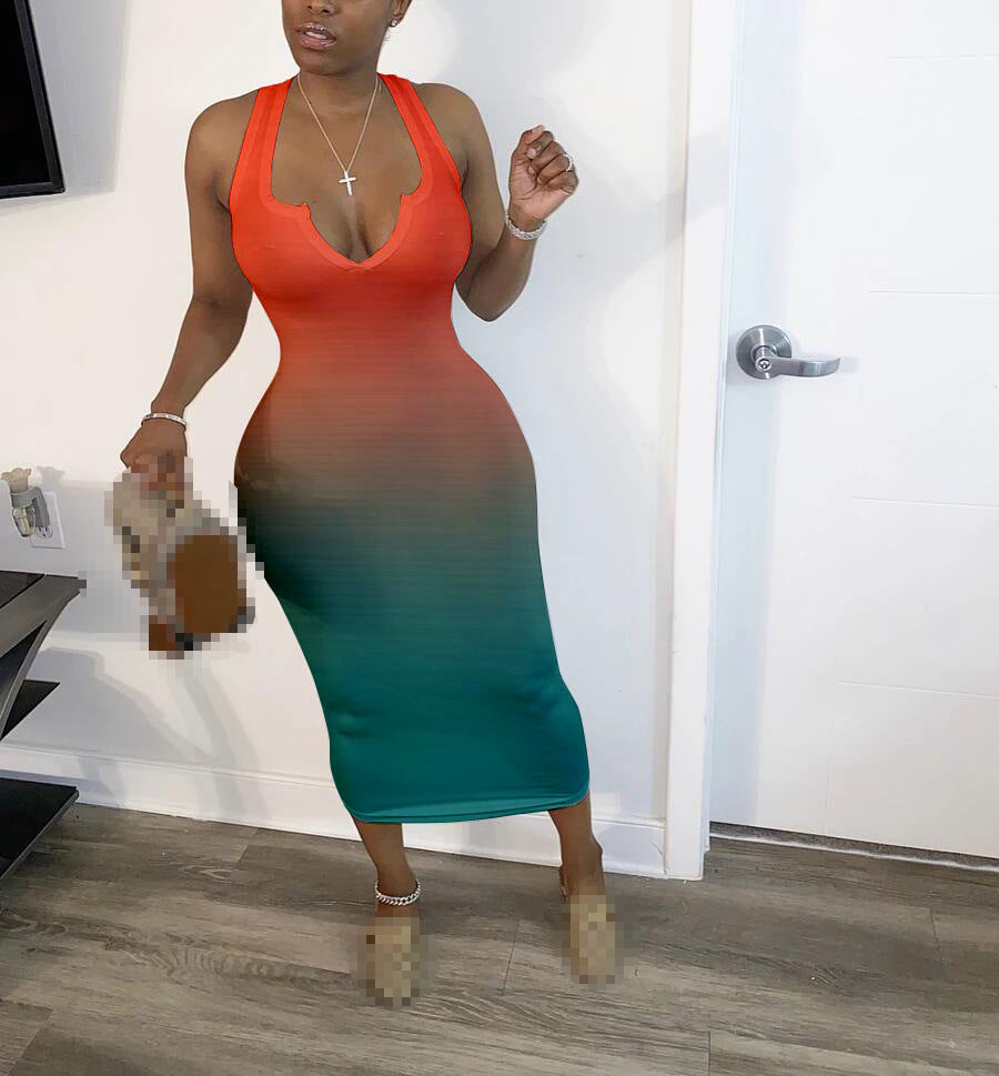 V-Neck Summer Dress(Shipping 10-14 Days)