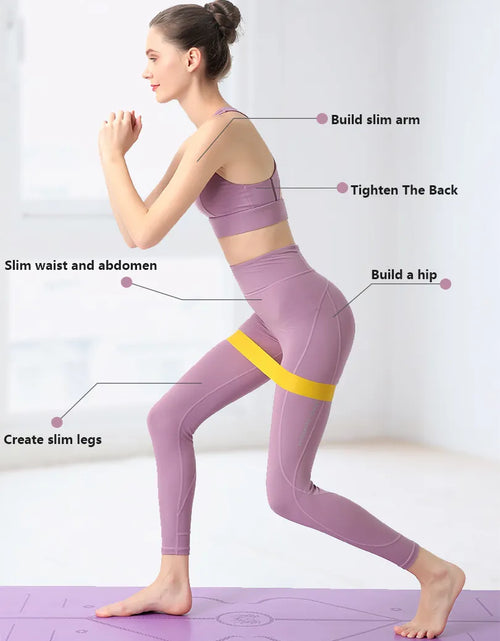 Load image into Gallery viewer, Portable Fitness Workout Equipment Rubber Resistance Bands Yoga Gym Elastic Gum Strength Pilates Crossfit Women Weight Sports(Shipping 10-14 Days)
