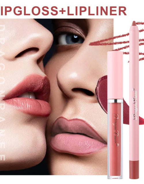 Load image into Gallery viewer, 4pcs Lip Gloss Lip Liner Pen Set(Shipping 10-14 Days)

