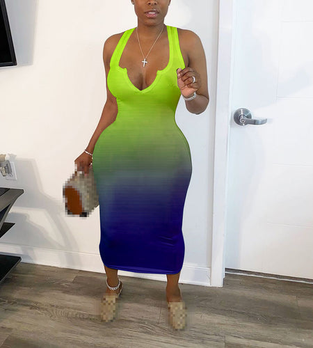 V-Neck Summer Dress(Shipping 10-14 Days)