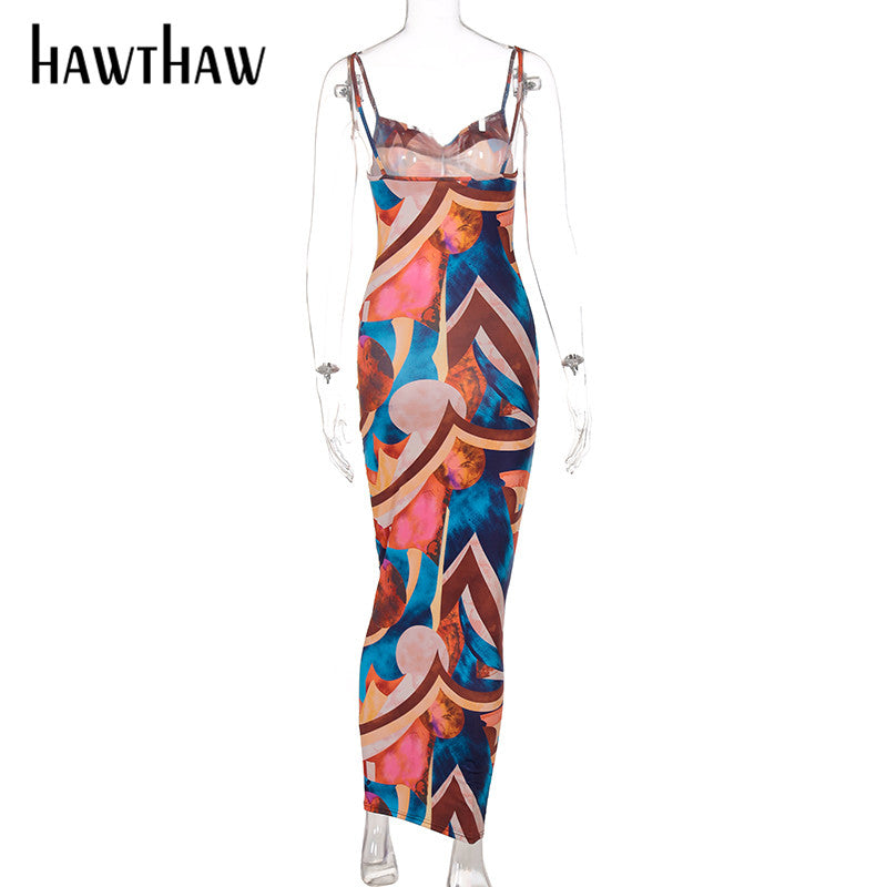 Long Pencil Strap Dress(Shipping 10-14 Days)