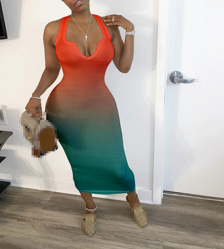 V-Neck Summer Dress(Shipping 10-14 Days)