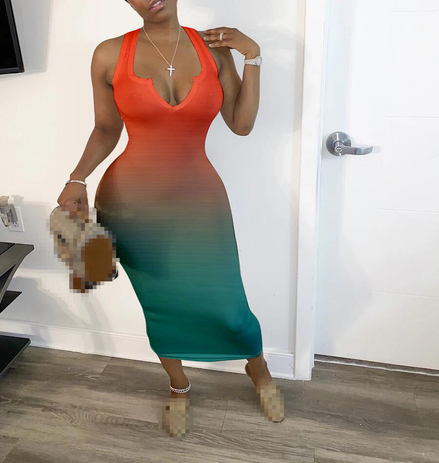V-Neck Summer Dress(Shipping 10-14 Days)