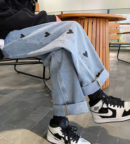 Stylish Loose Chic Jeans(Shipping 10-14 Days)