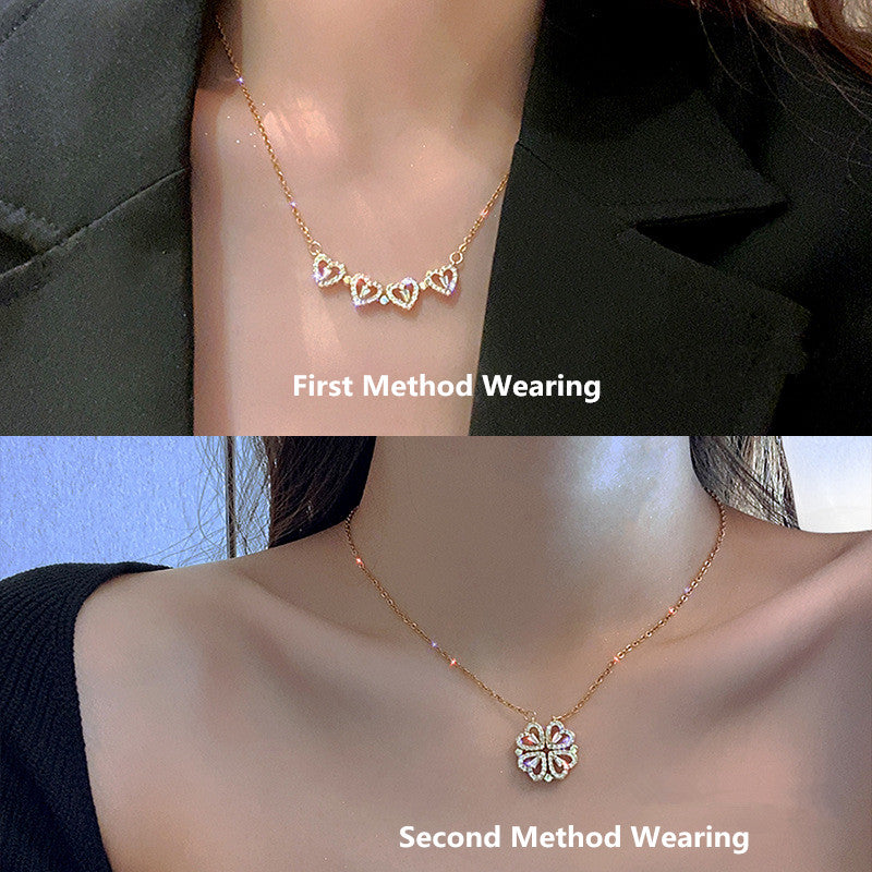Clover Pendant Necklace （ U 1503880 Private Listing）(Shipping 10-14 Days)