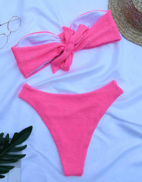 Load image into Gallery viewer, Bandeau Bikini Set(Shipping 10-14 Days)
