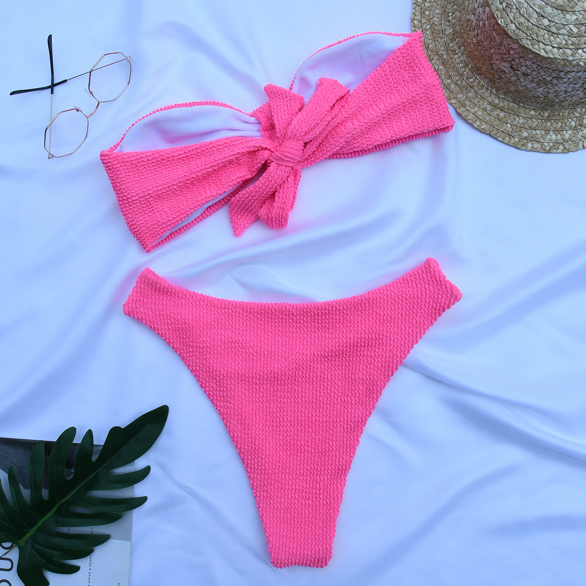 Bandeau Bikini Set(Shipping 10-14 Days)