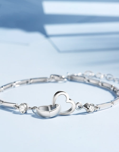Load image into Gallery viewer, Double Heart Bracelet(Shipping 10-14 Days)
