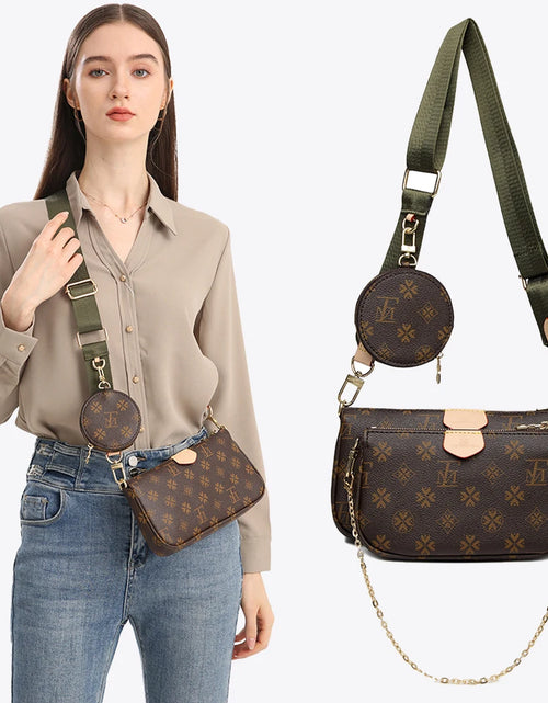 Load image into Gallery viewer, LFM Brown Crossbody Bags for Women Multi Pochette Shoulder Bag Handbags Ladies Hand Purses Women's Handbag Female 2023 Trend (Shipping 10-14 Days )
