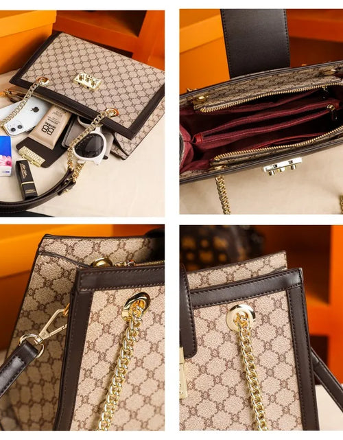 Load image into Gallery viewer, 2024 new leather women's bag designer brand senior light luxury atmosphere large capacity hand bill of lading shoulder bag (Shipping 10-14 Days)

